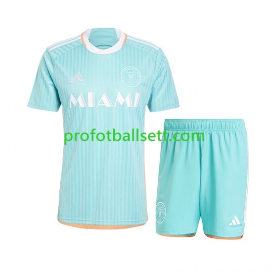 Fotballdrakt Inter Miami Barn Tredjekit 2024-2025 Kortermet