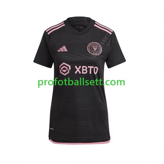 Fotballdrakt Inter Miami Dame Bortekit 2023-2024 Kortermet