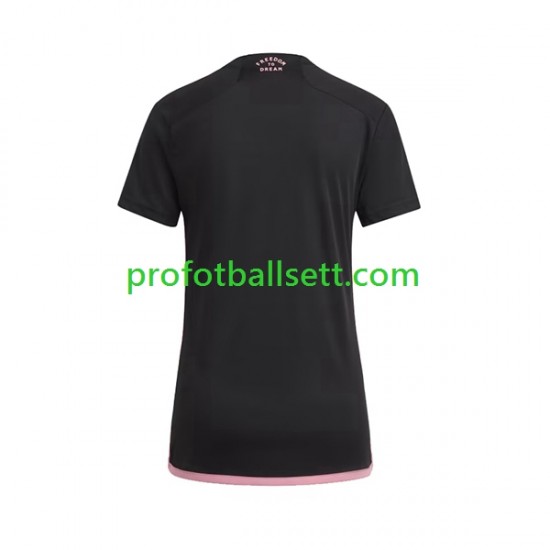 Fotballdrakt Inter Miami Dame Bortekit 2023-2024 Kortermet