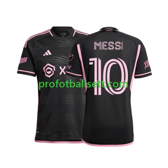 Fotballdrakt Inter Miami Lionel Messi 10 Herre Bortekit 2023 Kortermet