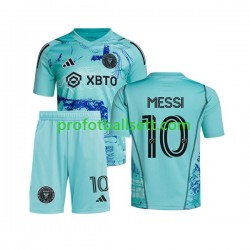 Fotballdrakt Inter Miami Lionel Messi 10 Special Barn Hjemmekit 2023-2024 Kortermet