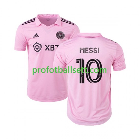 Fotballdrakt Inter Miami Lionel Messi 10 Herre Hjemmekit 2023 Kortermet