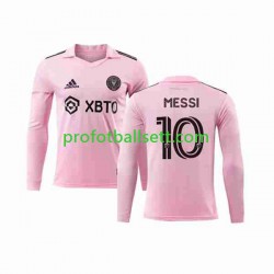 Fotballdrakt Inter Miami Lionel Messi 10 Herre Hjemmekit 2023-2024 Langermet