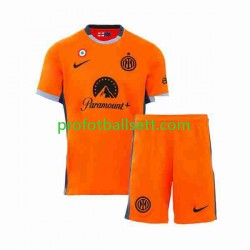 Fotballdrakt Inter Milan Barn Tredjekit 2023-2024 Kortermet