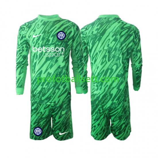 Fotballdrakt Inter Milan Keeper Barn Hjemmekit 2024-2025 Langermet