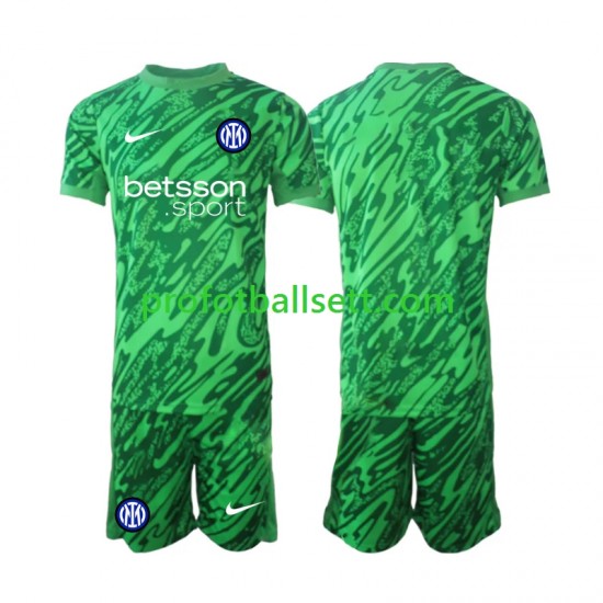 Fotballdrakt Inter Milan Keeper Barn Hjemmekit 2024-2025 Kortermet