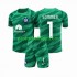 Fotballdrakt Inter Milan Keeper Sommer 1 Barn Bortekit 2023-2024 Kortermet