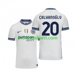 Fotballdrakt Inter Milan Hakan Calhanoglu 20 Herre Bortekit 2024-2025 Kortermet