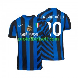 Fotballdrakt Inter Milan Hakan Calhanoglu 20 Herre Hjemmekit 2024-2025 Kortermet