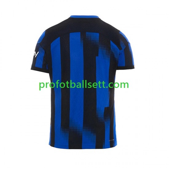 Fotballdrakt Inter Milan Herre Hjemmekit 2023-2024 Kortermet