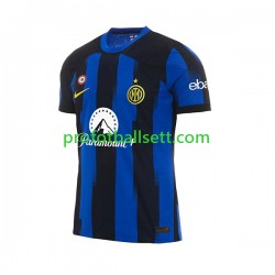 Fotballdrakt Inter Milan Herre Hjemmekit 2023-2024 Kortermet