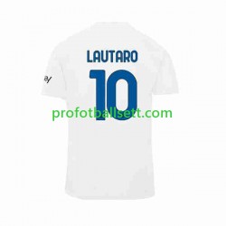 Fotballdrakt Inter Milan Lautaro Martinez 10 Herre Bortekit 2023-2024 Kortermet