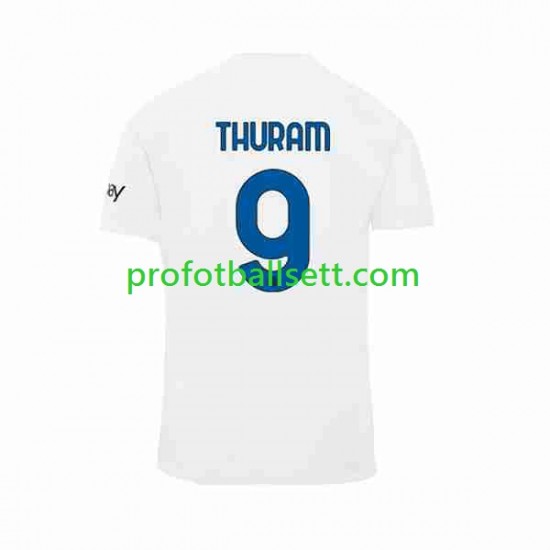 Fotballdrakt Inter Milan Marcus Thuram 9 Herre Bortekit 2023-2024 Kortermet