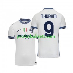 Fotballdrakt Inter Milan Marcus Thuram 9 Herre Bortekit 2024-2025 Kortermet