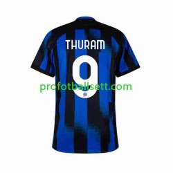 Fotballdrakt Inter Milan Marcus Thuram 9 Herre Hjemmekit 2023-2024 Kortermet
