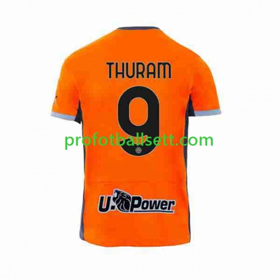 Fotballdrakt Inter Milan Marcus Thuram 9 Herre Tredjekit 2023-2024 Kortermet