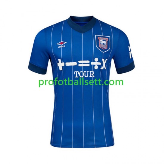 Fotballdrakt Ipswich Town Herre Hjemmekit 2024-2025 Kortermet