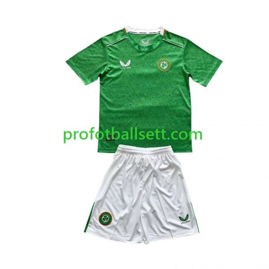 Fotballdrakt Irland Barn Hjemmekit 2024 Kortermet