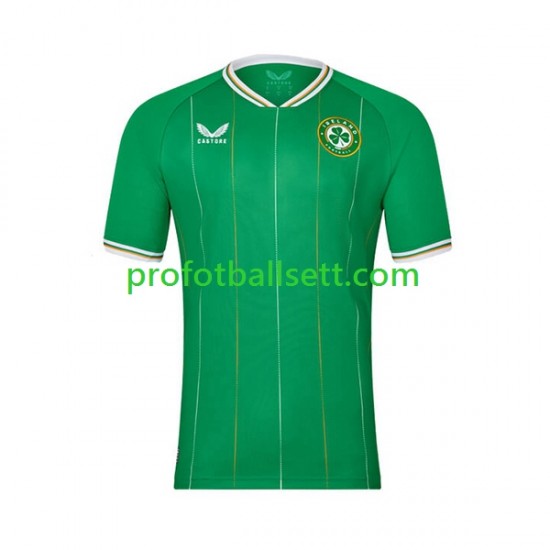 Fotballdrakt Irland Herre Hjemmekit 2023 Kortermet