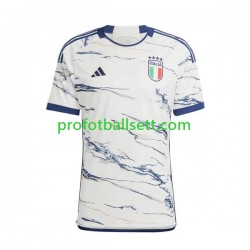 Fotballdrakt Italia Herre Bortekit 2023 Kortermet