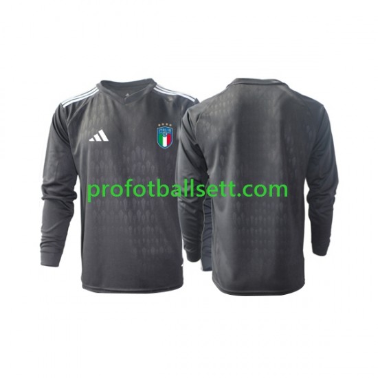 Fotballdrakt Italia Keeper Herre Bortekit 2023 Langermet