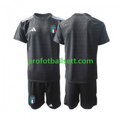 Fotballdrakt Italia Keeper Barn Bortekit 2023 Kortermet