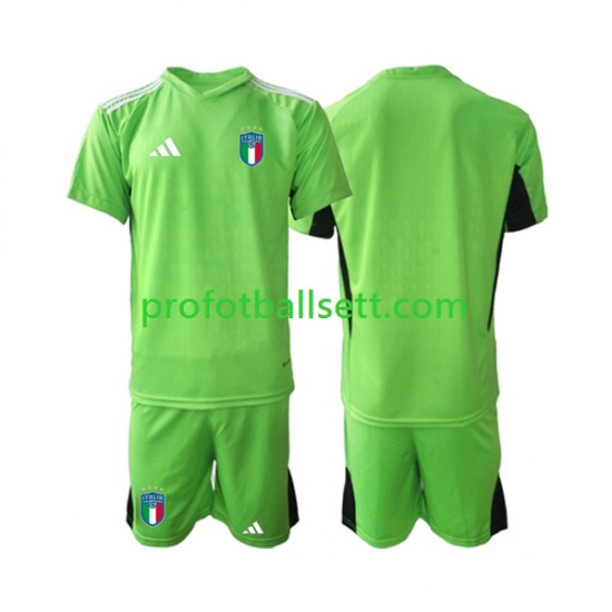 Fotballdrakt Italia Keeper Barn Hjemmekit 2023 Kortermet