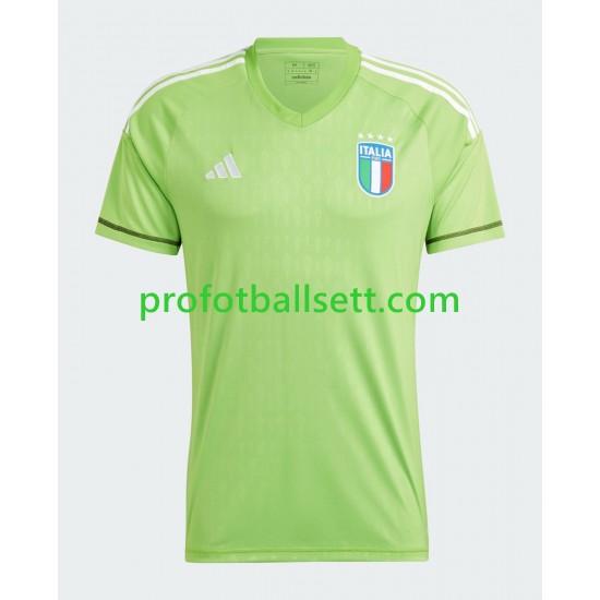 Italia Keeper Football Jersey Mens Hjemmekit 2023 Kortermet