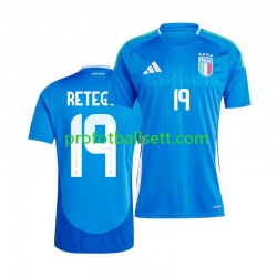 Fotballdrakt Italia Mateo Retegui 19 Herre Hjemmekit 2024 Kortermet
