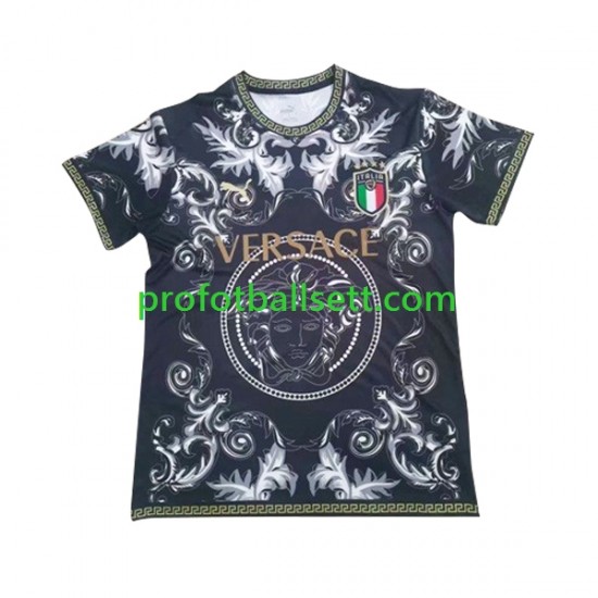 Fotballdrakt Italia Versace Herre 2023-2024 Svart Kortermet