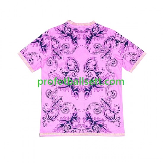 Fotballdrakt Italia Versace Herre 2023-2024 Rosa Kortermet