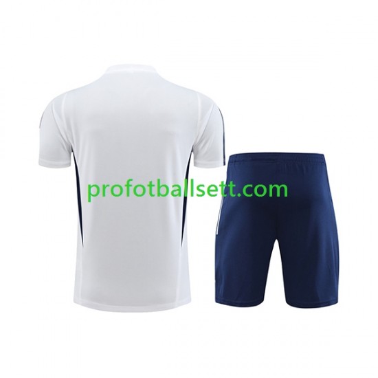 Italia 2023-2024 Hvit Treningstrøye og shorts