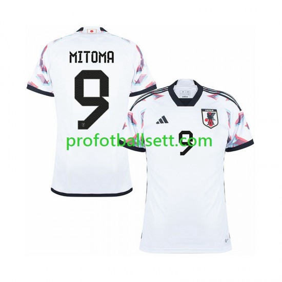 Fotballdrakt Japan MITOMA 9 Herre Bortekit VM 2022 Kortermet