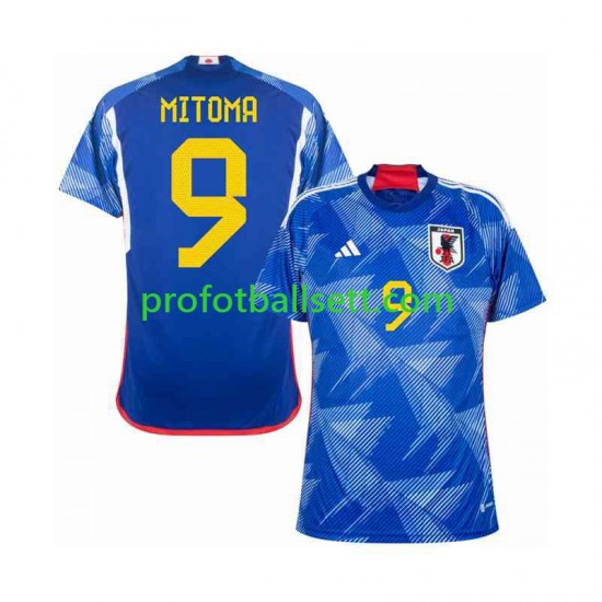 Fotballdrakt Japan MITOMA 9 Herre Hjemmekit VM 2022 Kortermet