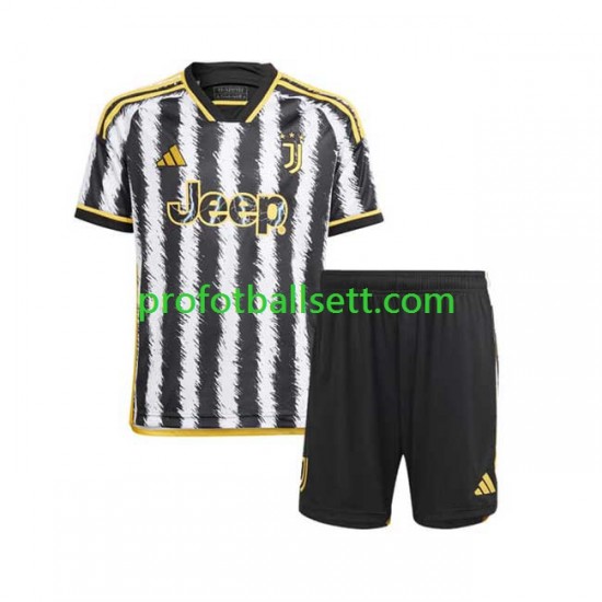 Fotballdrakt Juventus Barn Hjemmekit 2023-2024 Kortermet