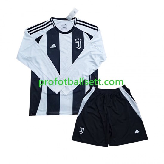 Fotballdrakt Juventus Barn Hjemmekit 2024-2025 Langermet
