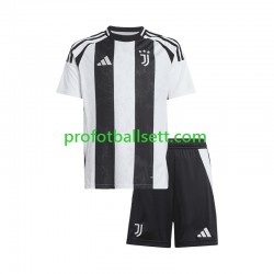 Fotballdrakt Juventus Barn Hjemmekit 2024-2025 Kortermet