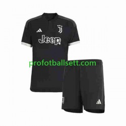 Fotballdrakt Juventus Barn Tredjekit 2023-2024 Kortermet