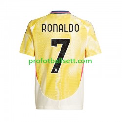 Fotballdrakt Juventus Cristiano Ronaldo 7 Herre Bortekit 2024-2025 Kortermet