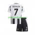 Fotballdrakt Juventus Cristiano Ronaldo 7 Barn Hjemmekit 2024-2025 Kortermet