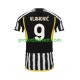 Fotballdrakt Juventus USA Dn Vlahovic 9 Herre Hjemmekit 2023-2024 Kortermet