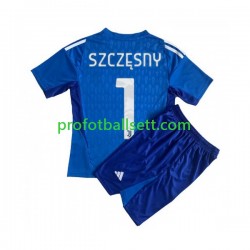 Fotballdrakt Juventus Keeper Wojciech Szczesny 1 Barn Hjemmekit 2023-2024 Kortermet