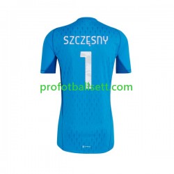 Fotballdrakt Juventus Keeper Wojciech Szczesny 1 Herre Hjemmekit 2023-2024 Kortermet