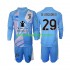 Fotballdrakt Juventus Keeper Michele Di Gregorio 29 Barn Fjerdekit 2024-2025 Langermet