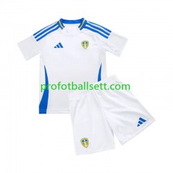 Fotballdrakt Leeds United Barn Hjemmekit 2024-2025 Kortermet