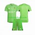 Fotballdrakt Leeds United Keeper Barn Hjemmekit 2023-2024 Kortermet