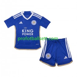 Fotballdrakt Leicester City Barn Hjemmekit 2023-2024 Kortermet