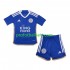 Fotballdrakt Leicester City Barn Hjemmekit 2023-2024 Kortermet