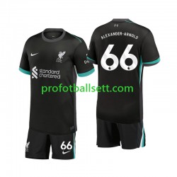 Fotballdrakt Liverpool Alexander-Arnold 66 Barn Bortekit 2024-2025 Kortermet
