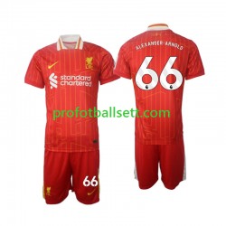 Fotballdrakt Liverpool Alexander-Arnold 66 Barn Hjemmekit 2024-2025 Kortermet